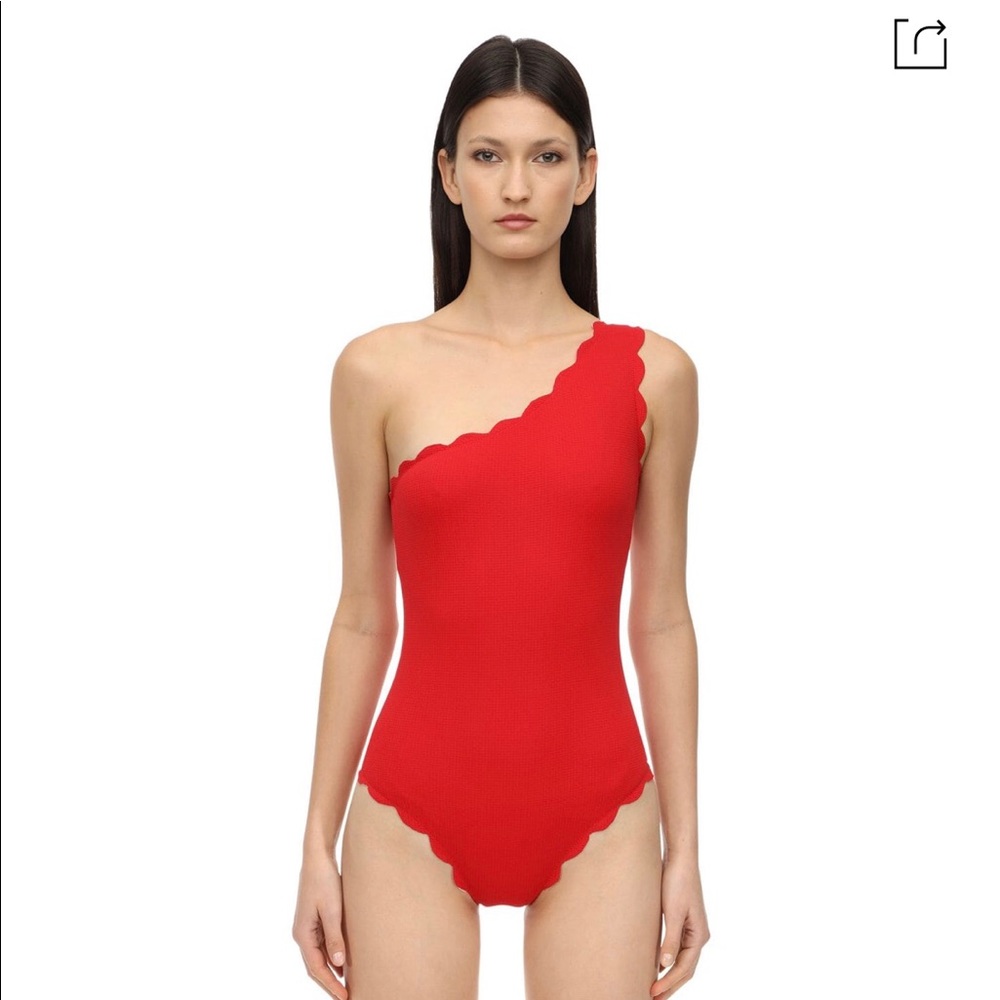 MARYSIA Maillot Santa Barbara one piece red  Large